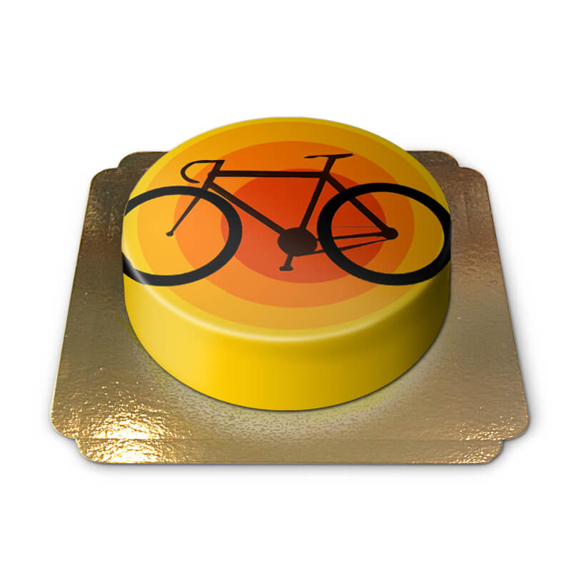 motivtorte mountainbike Fahrrad-Torte 🍰 deinetorte.de