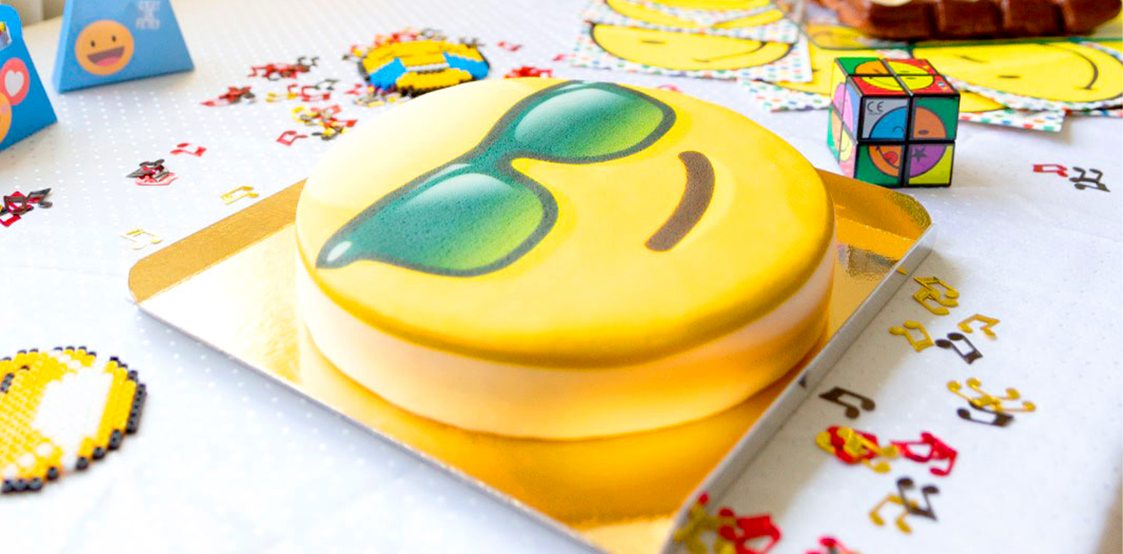 Lustige Geburtstagsgrüße als Torte