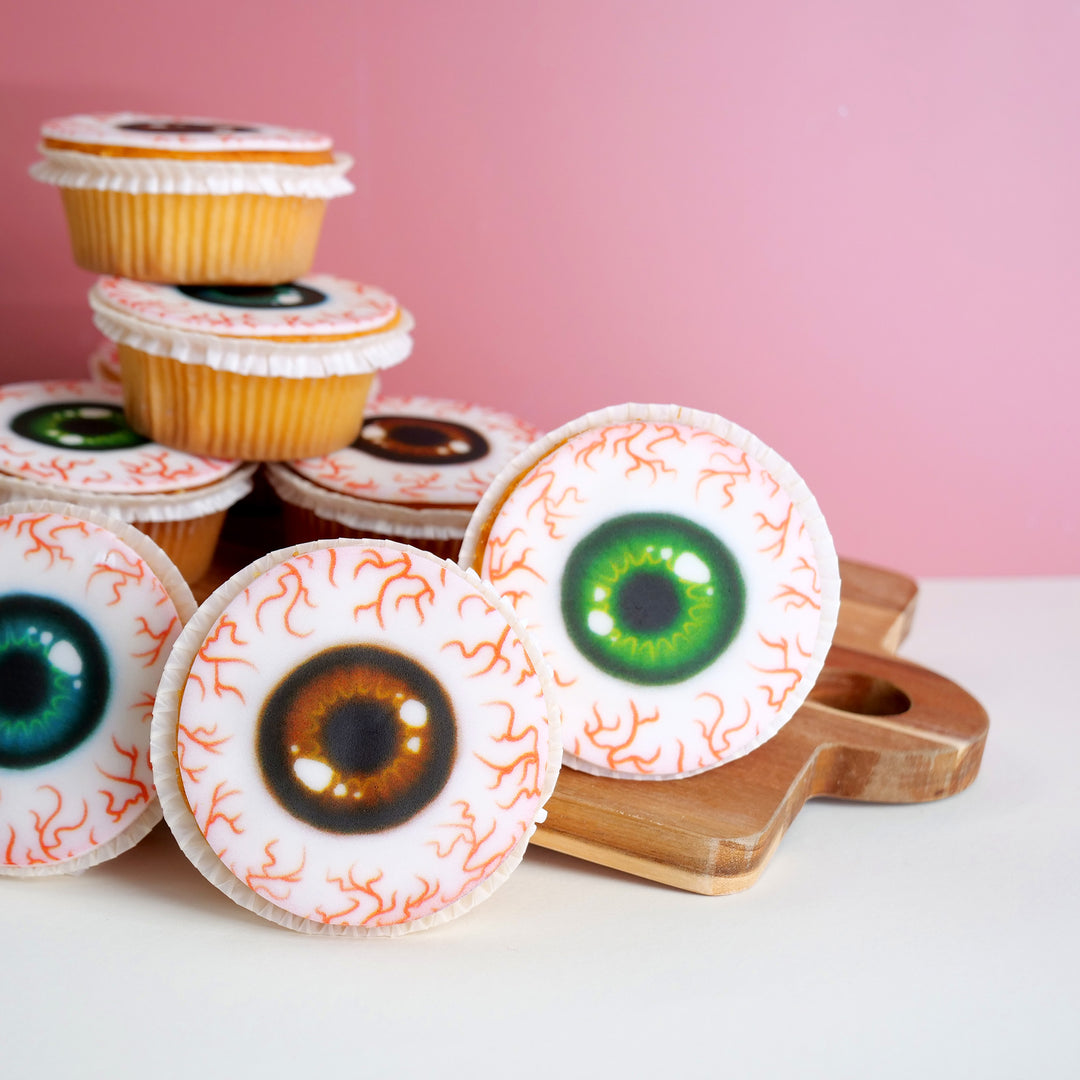Augen-Cupcakes (9 Stück)