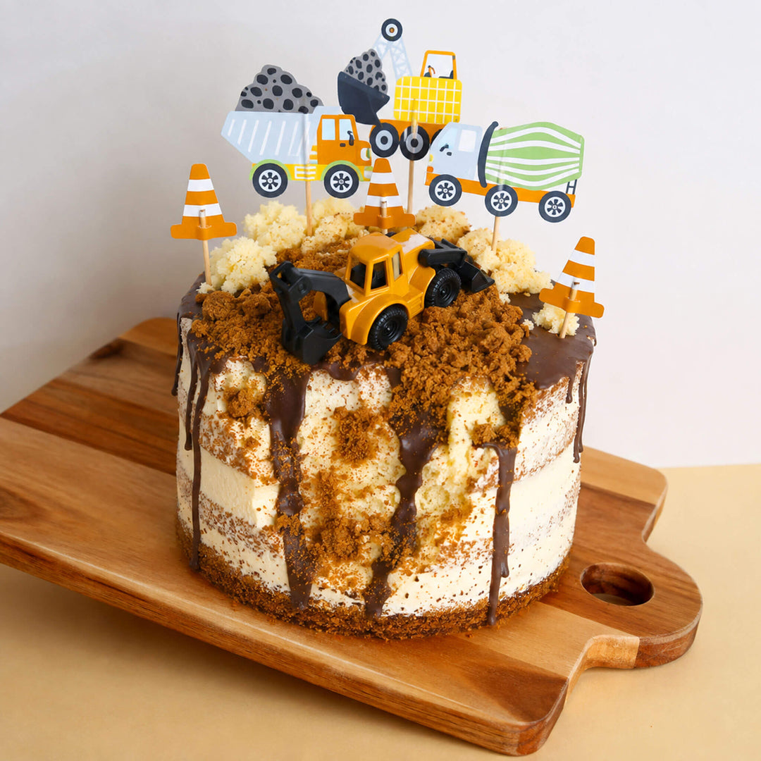 Baustellen Naked Cake