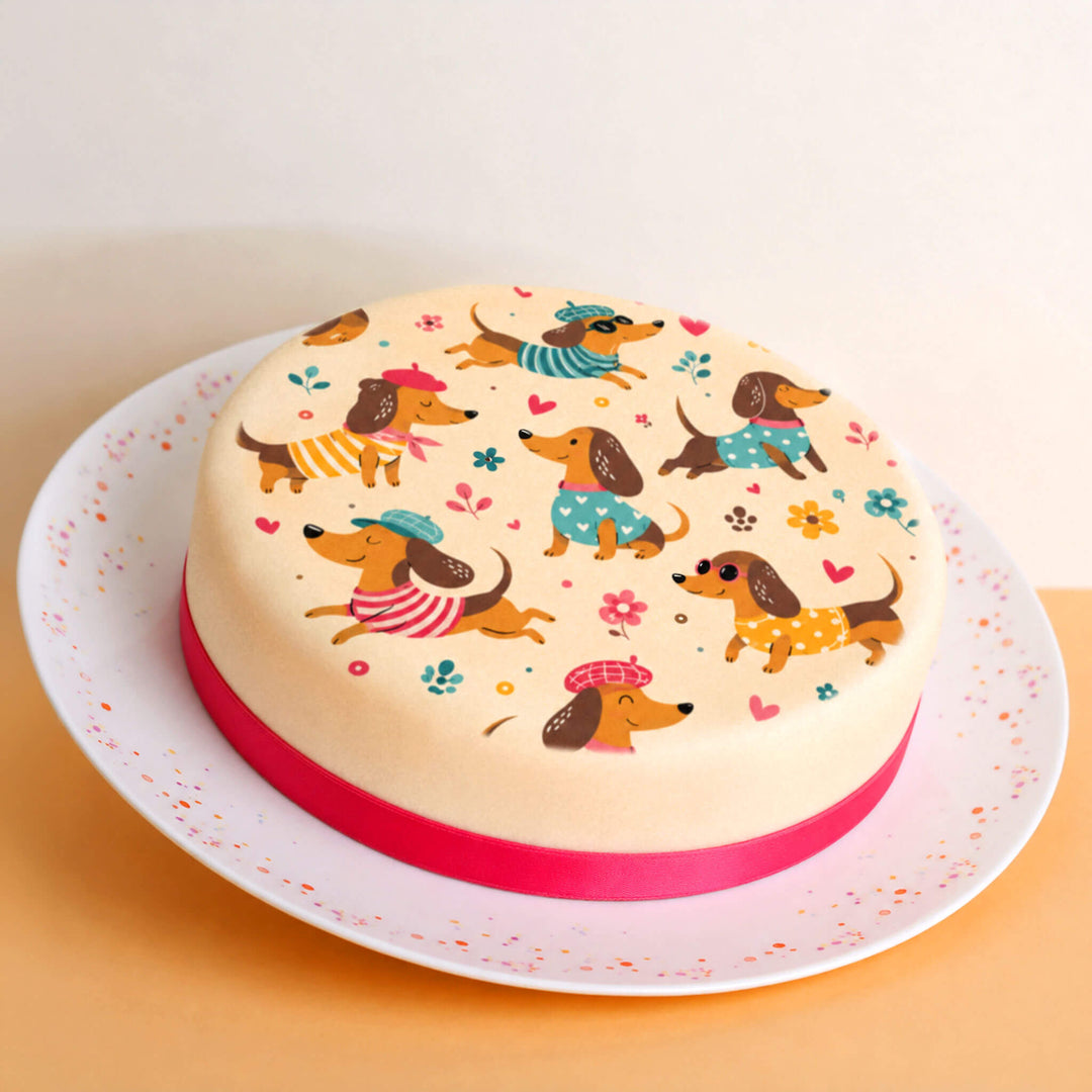 Dackel-Torte