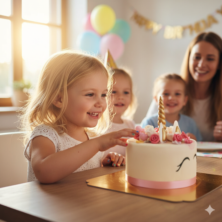 Einhorn-Torte - Doppelte Höhe