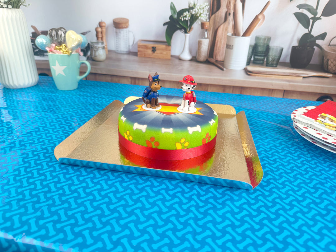 Chase und Marshall aus PAW Patrol® auf Hundehelden-Torte