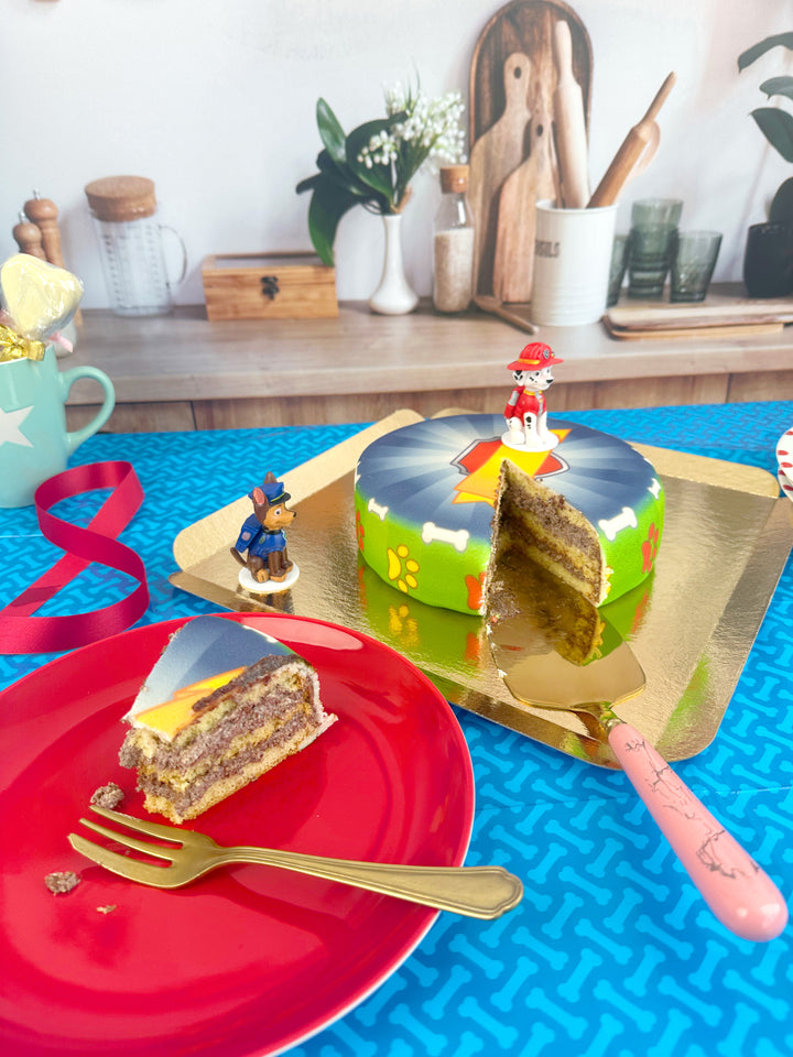 Chase und Marshall aus PAW Patrol® auf Hundehelden-Torte