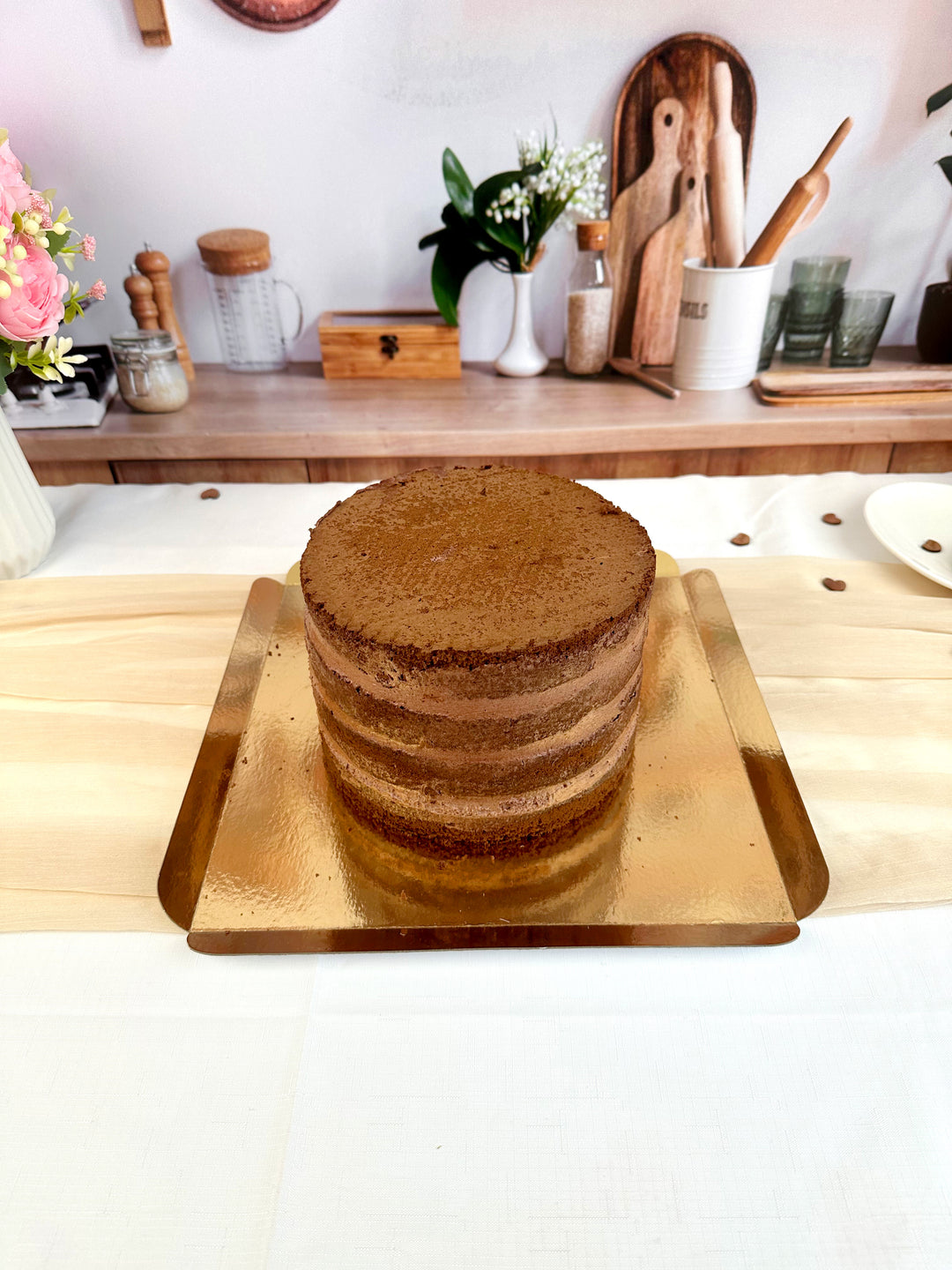Schokoladiger Naked Cake - verschiedene Größen