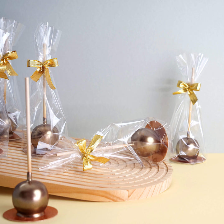 Goldene Deluxe Cake-Pops (10 Stück)