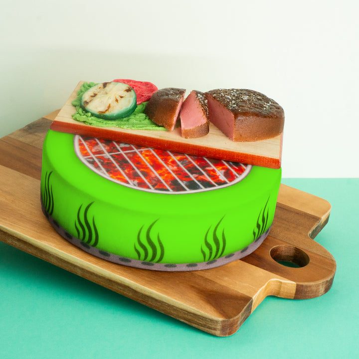 Grill-Torte mit Grillgut