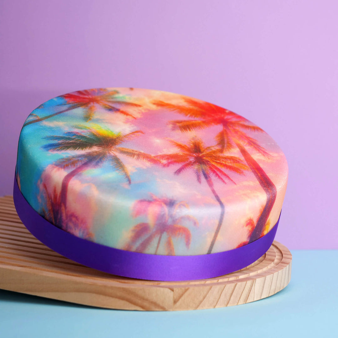 Kaleidoskop Palmen-Torte