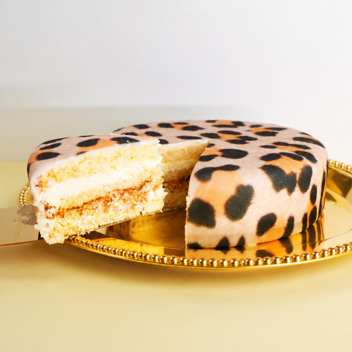 Leopard-Muster Torte
