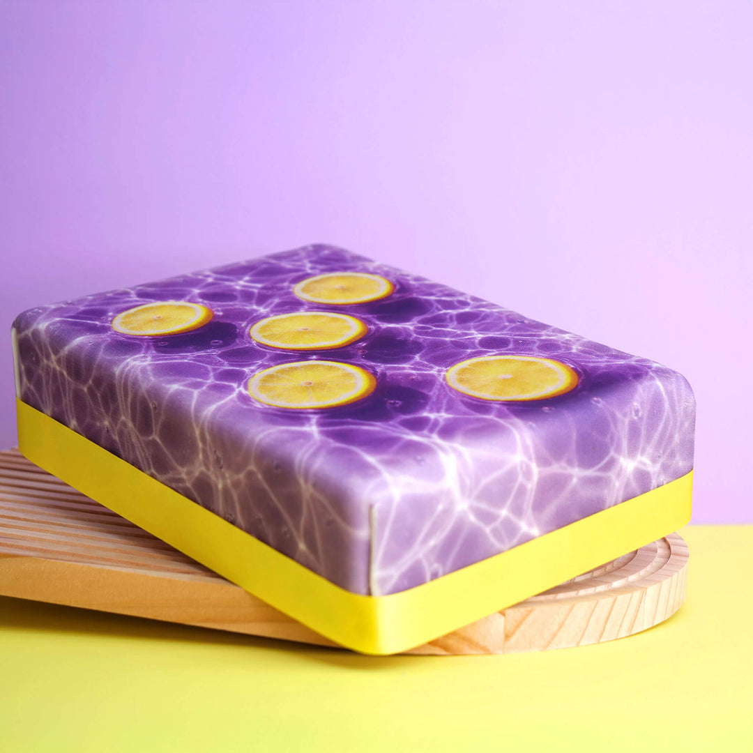 Lila Zitronen-Torte