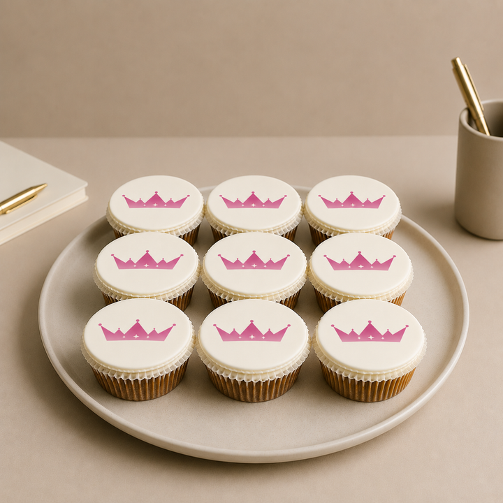 Logo-Cupcakes (9 Stück)