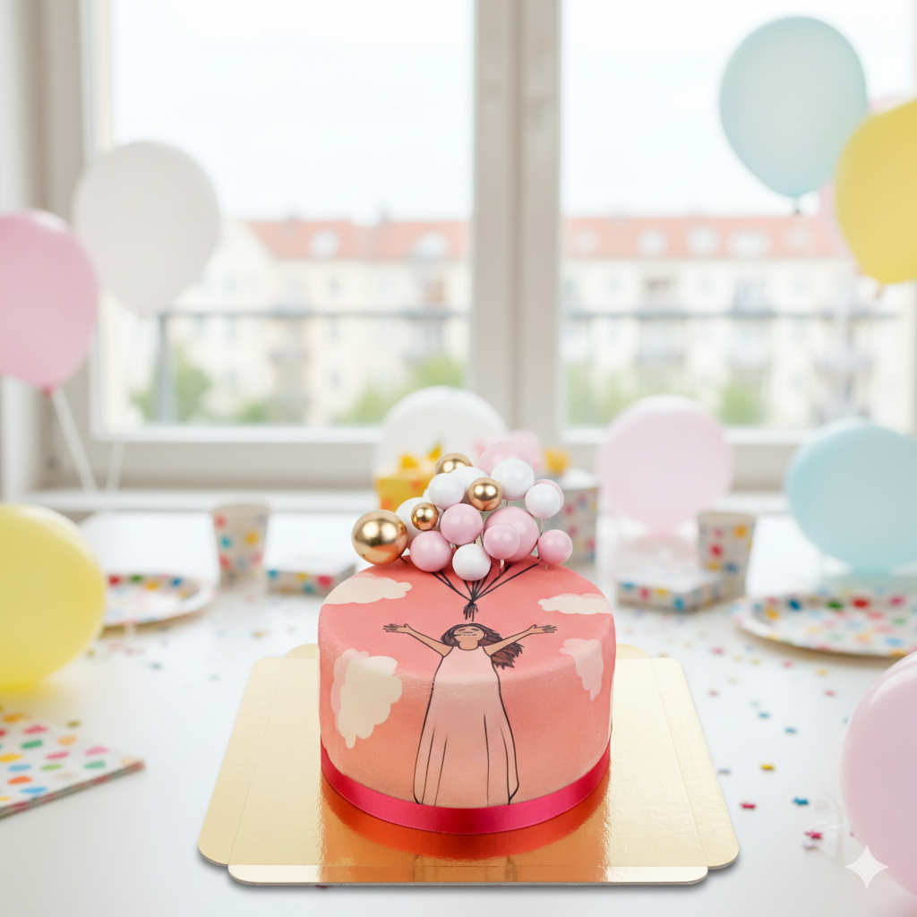 Luftballon-Torte