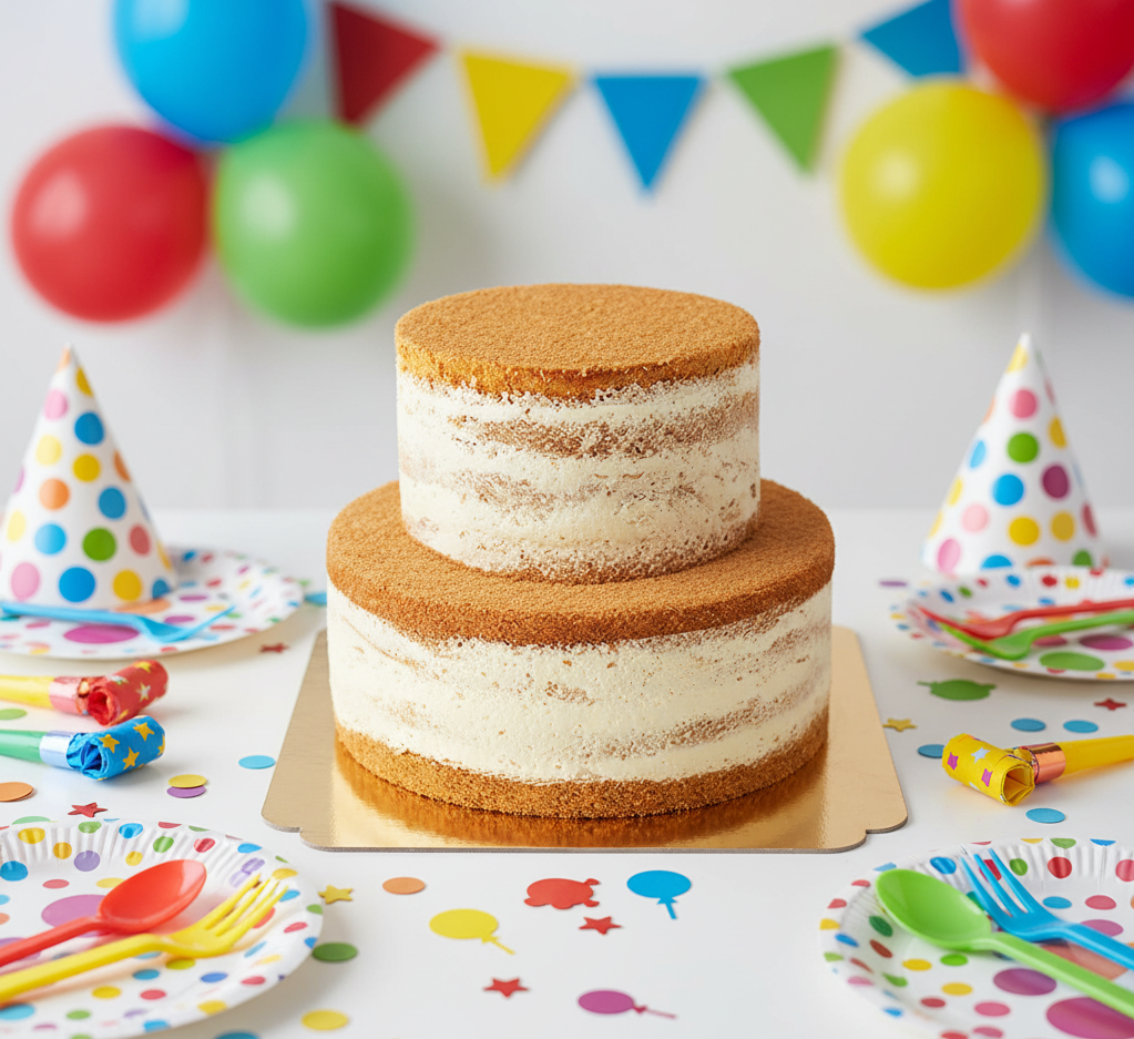 Naked Cake zweistöckig