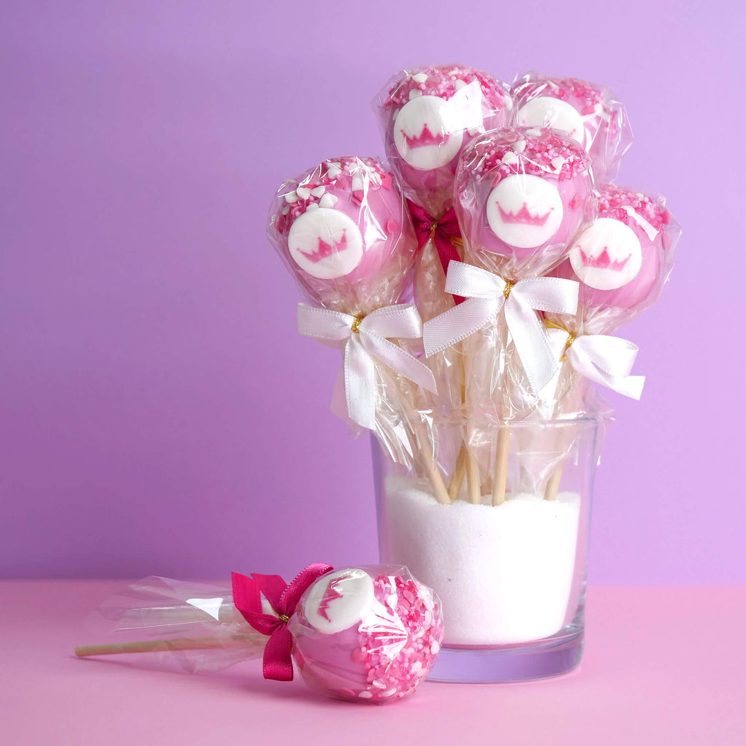 Prinzessinnen Cake-Pops (12 Stück)