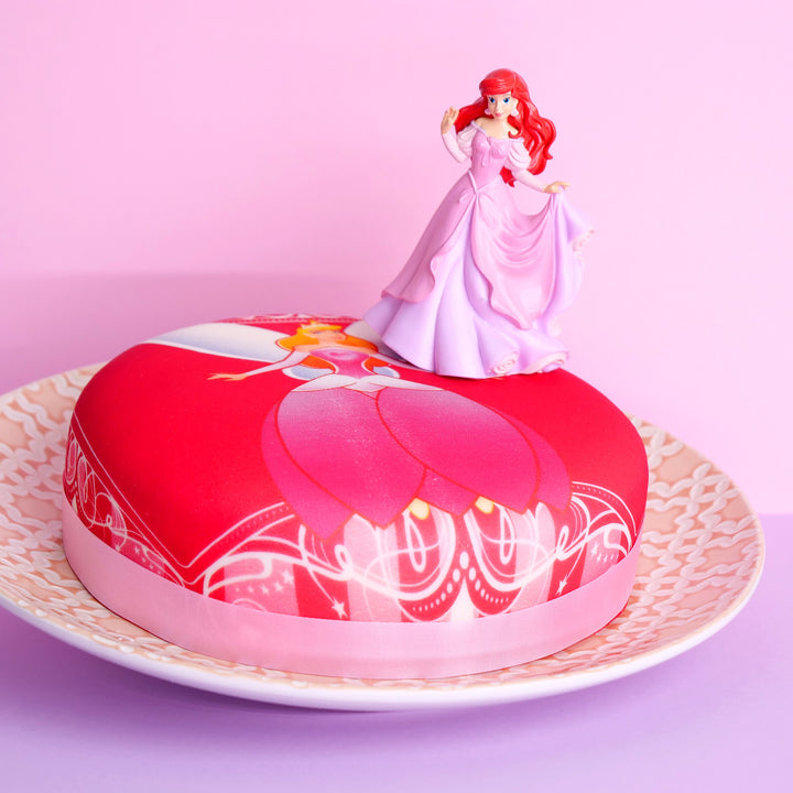 Prinzessin-Torte mit Arielle® Figur