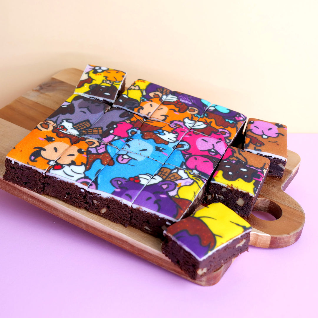 15 Capybara Wimmelbild Brownies – Pummeleinhorn