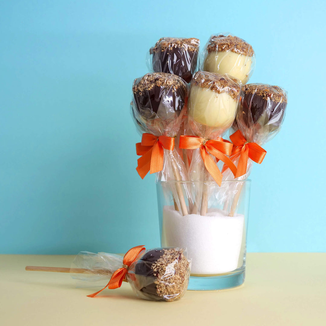 Pumpkin-Spice-Cake-Pops (12 Stück)