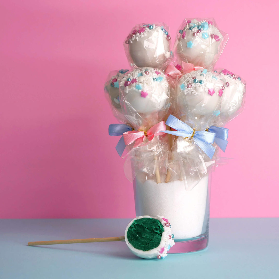 SURPRISE Gender Reveal Cake-Pops "It´s a Boy" (12 Stück)
