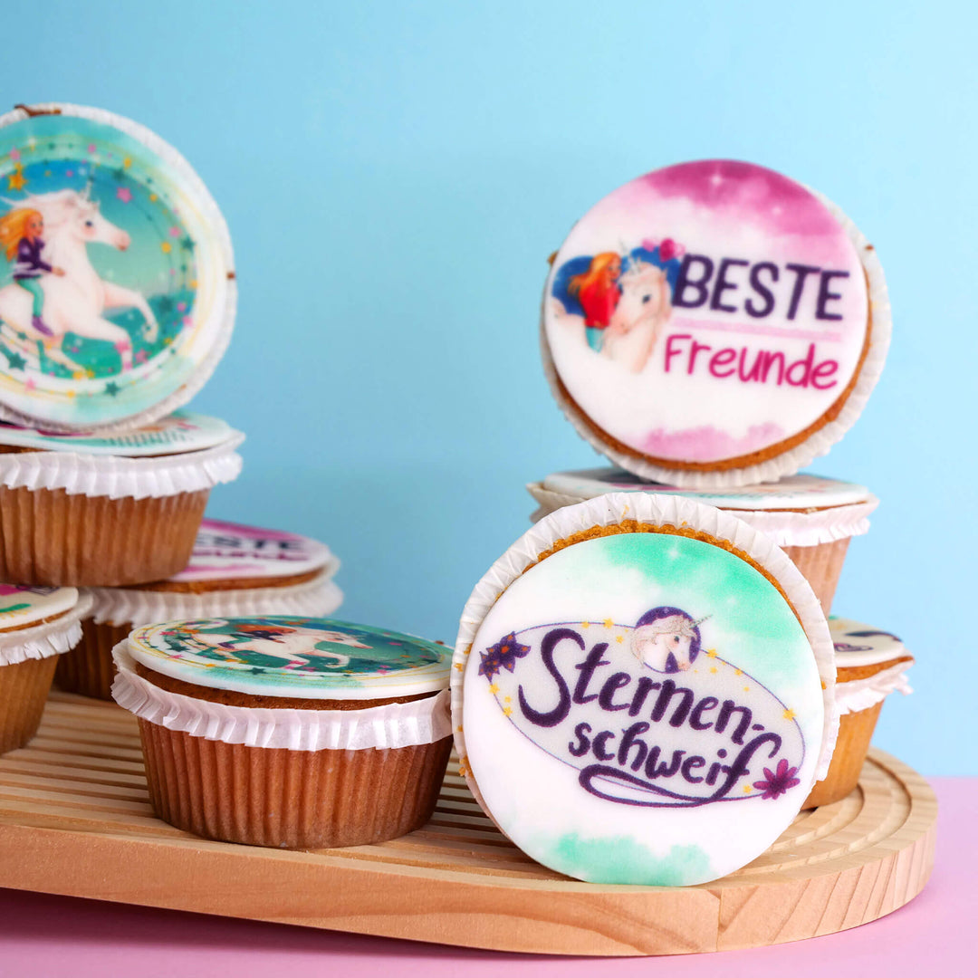 Sternenschweif Cupcakes (9 Stück)