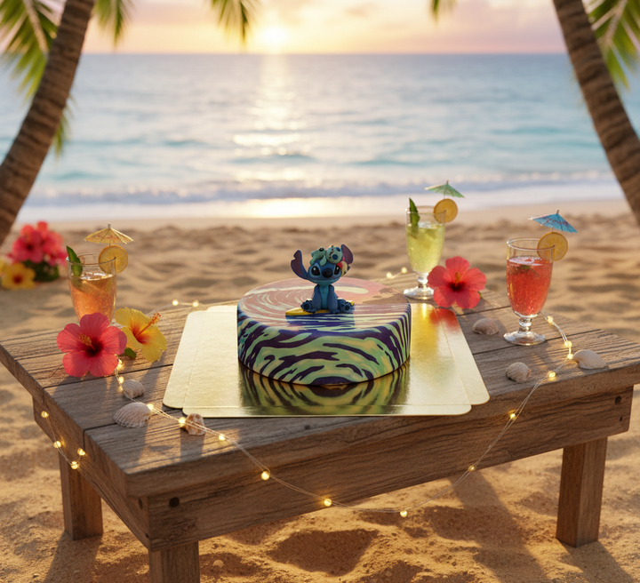 Stitch® auf Surfer-Torte