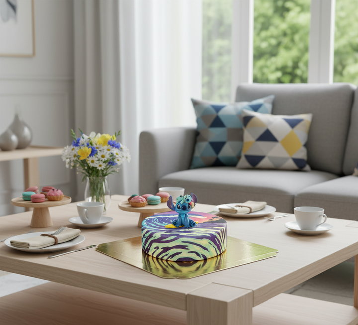 Stitch® auf Surfer-Torte