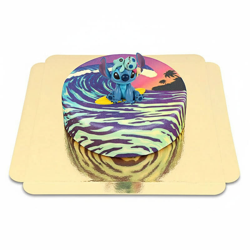 Stitch® auf Surfer-Torte
