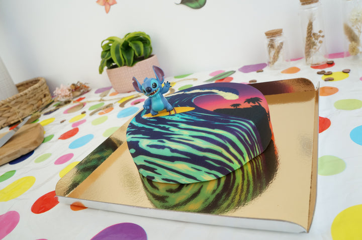 Stitch® auf Surfer-Torte