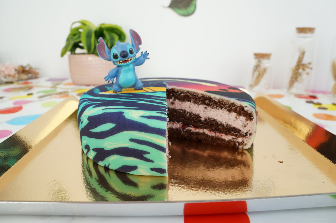 Stitch® auf Surfer-Torte