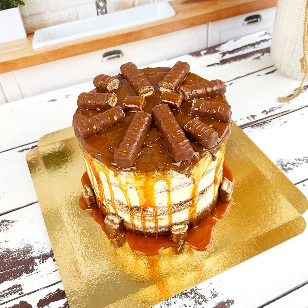 Torte mit Twix®-Riegeln