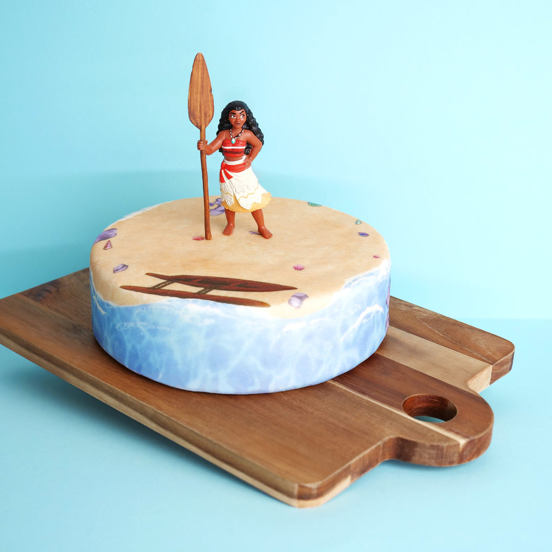 Vaiana® auf Insel-Torte