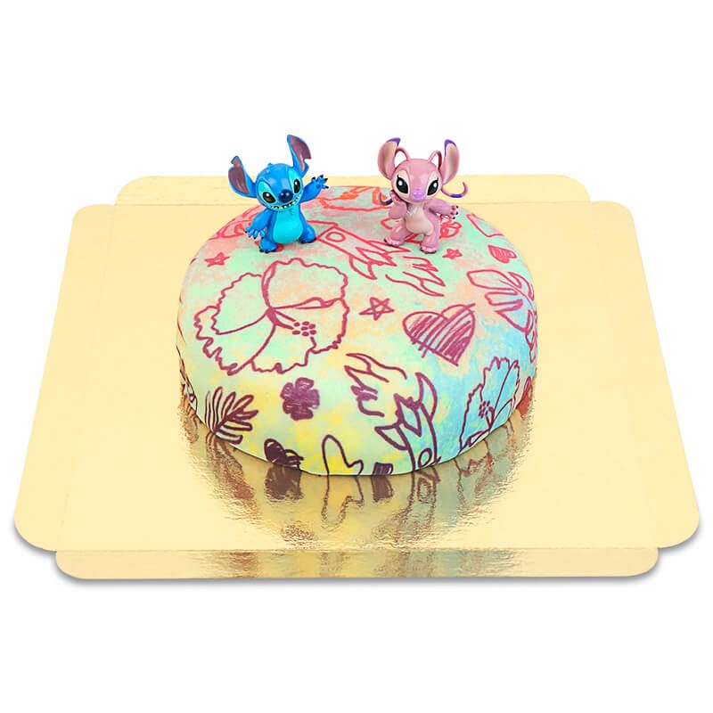 Angel & Stitch® auf Torte