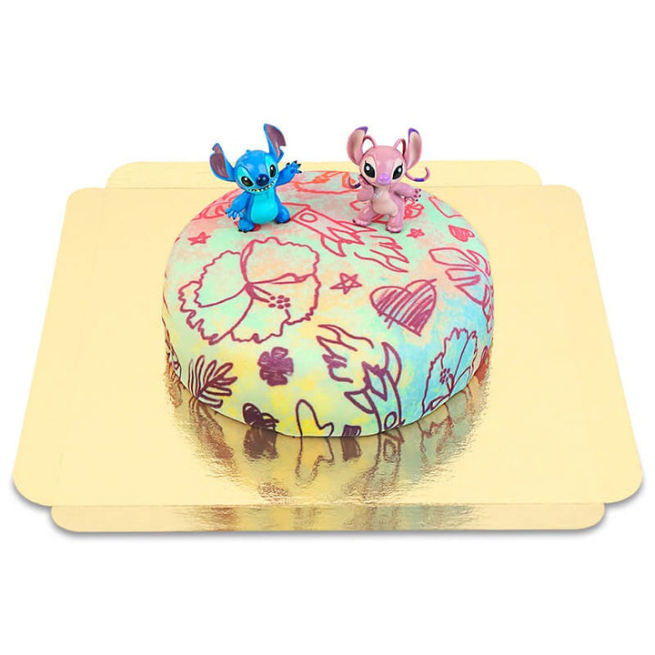 Angel & Stitch® auf Torte