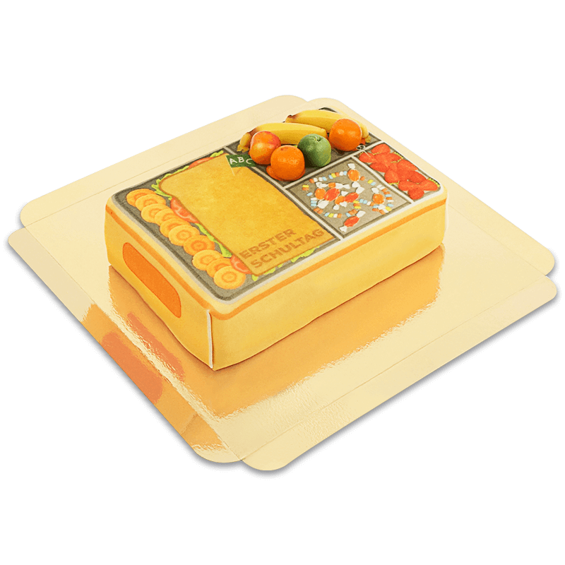 Brotdosen Torte "1. Schultag"