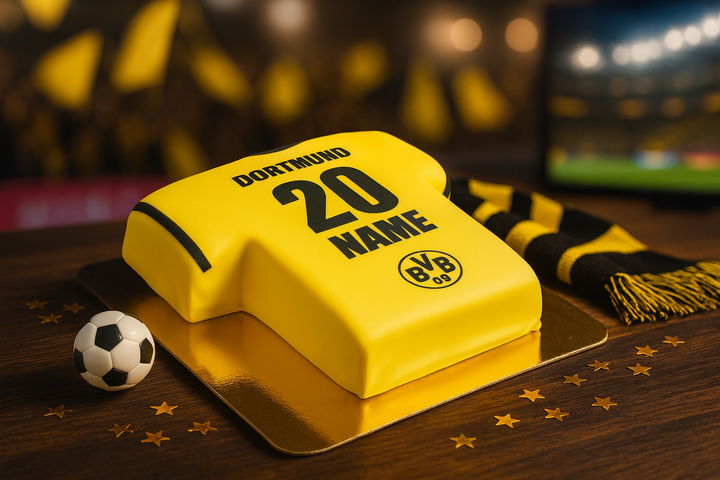 BVB Borussia Dortmund - Trikot-Torte