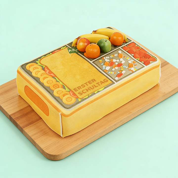 Brotdosen Torte "1. Schultag"