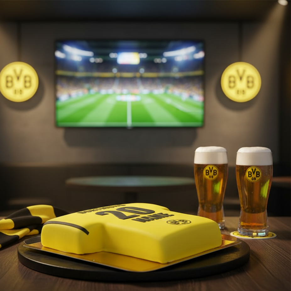 BVB Borussia Dortmund - Trikot-Torte
