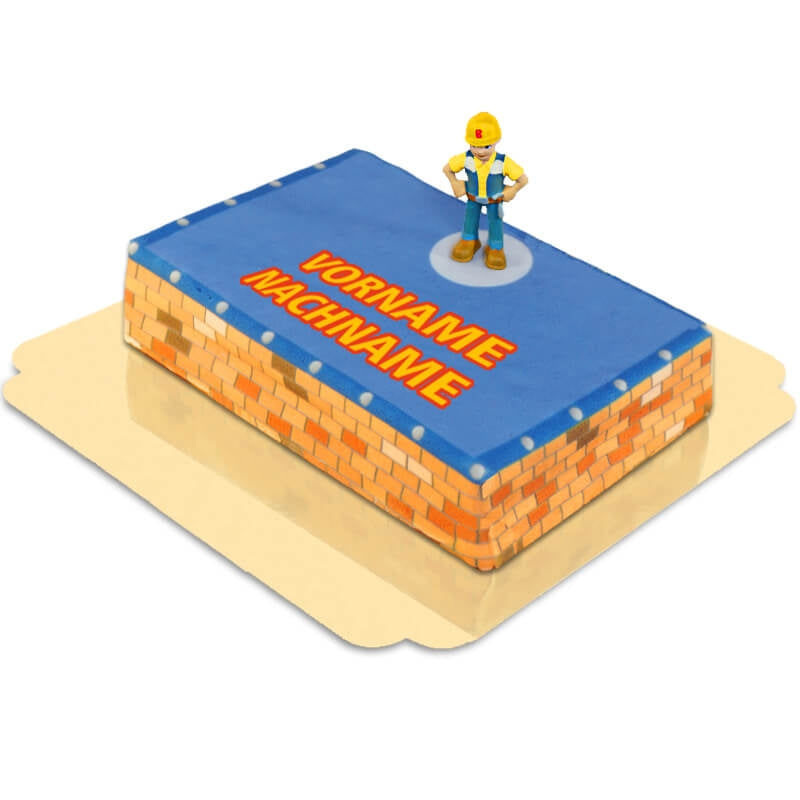 Bob der Baumeister® auf Baustellen-Torte
