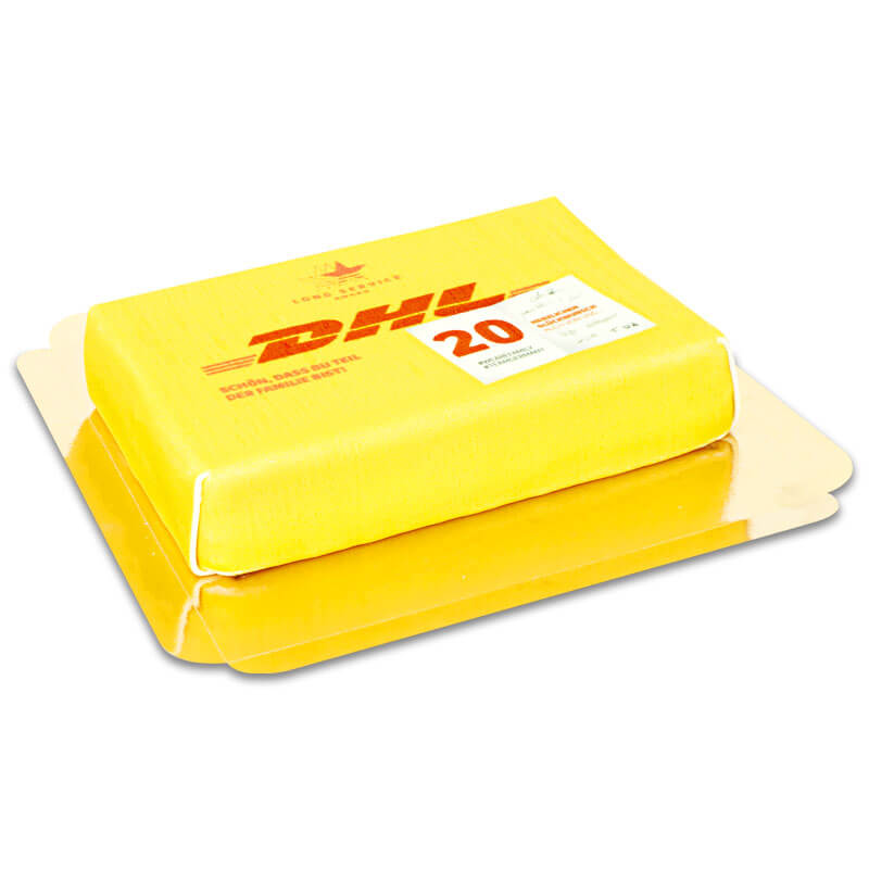 DHL Express Jubiläumstorten, 12 Portionen, M-25x17cm