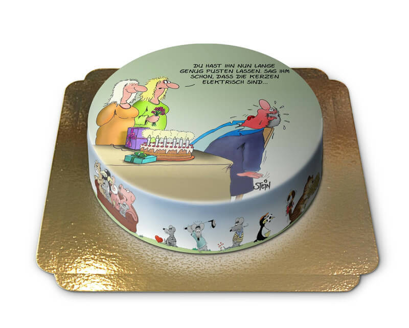 Elektrische Geburtstagskerzen - Uli Stein