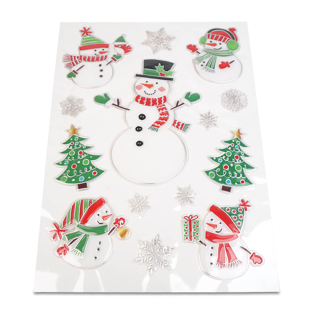 Fenster-Dekoration "Schneemann"