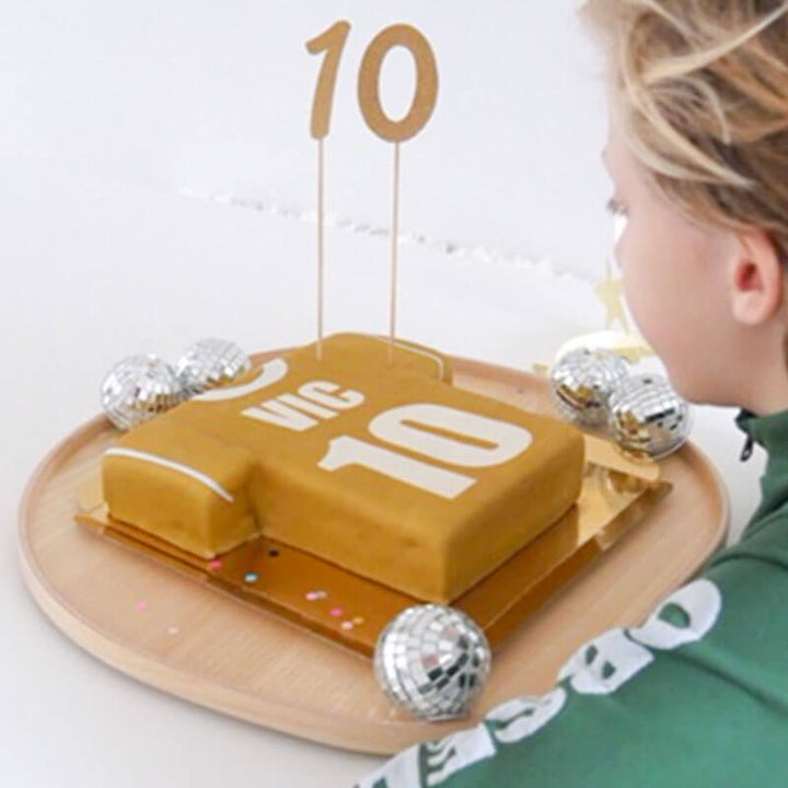 Fußballtrikot-Torte, einfarbig - verschiedene Farben