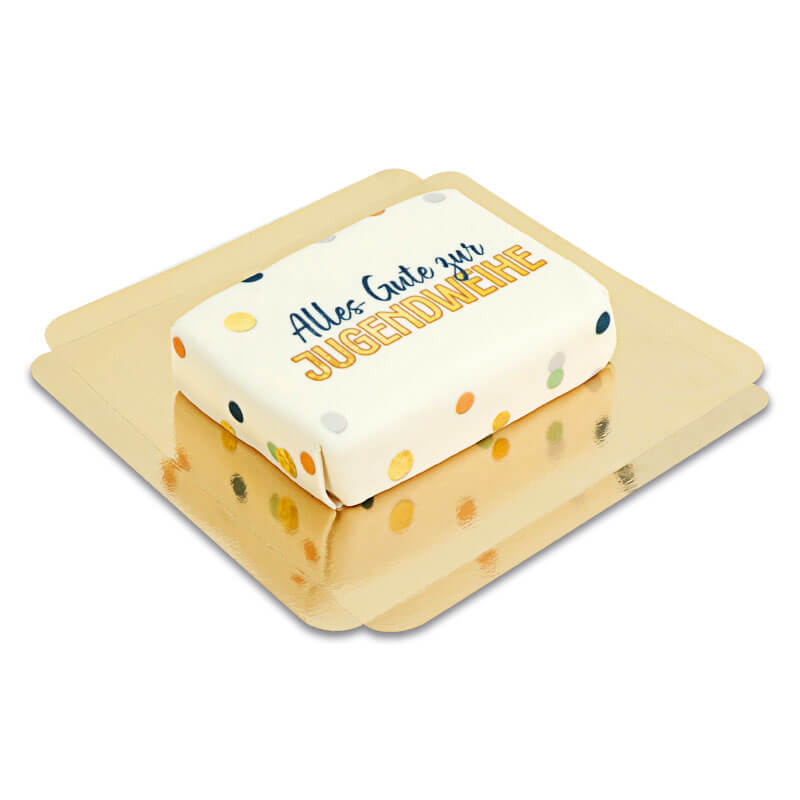 Jugendweihe Konfetti Torte