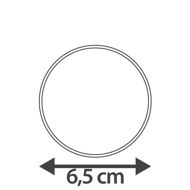 Foto-Keks, Rund (12 Stück)