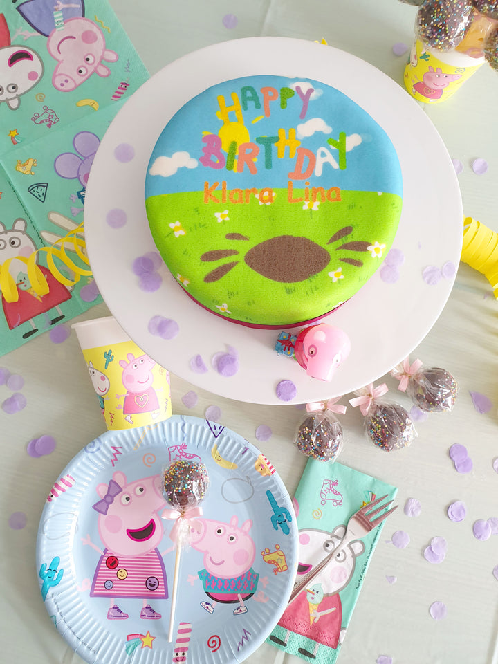 Peppa Wutz Geburtstagstorte