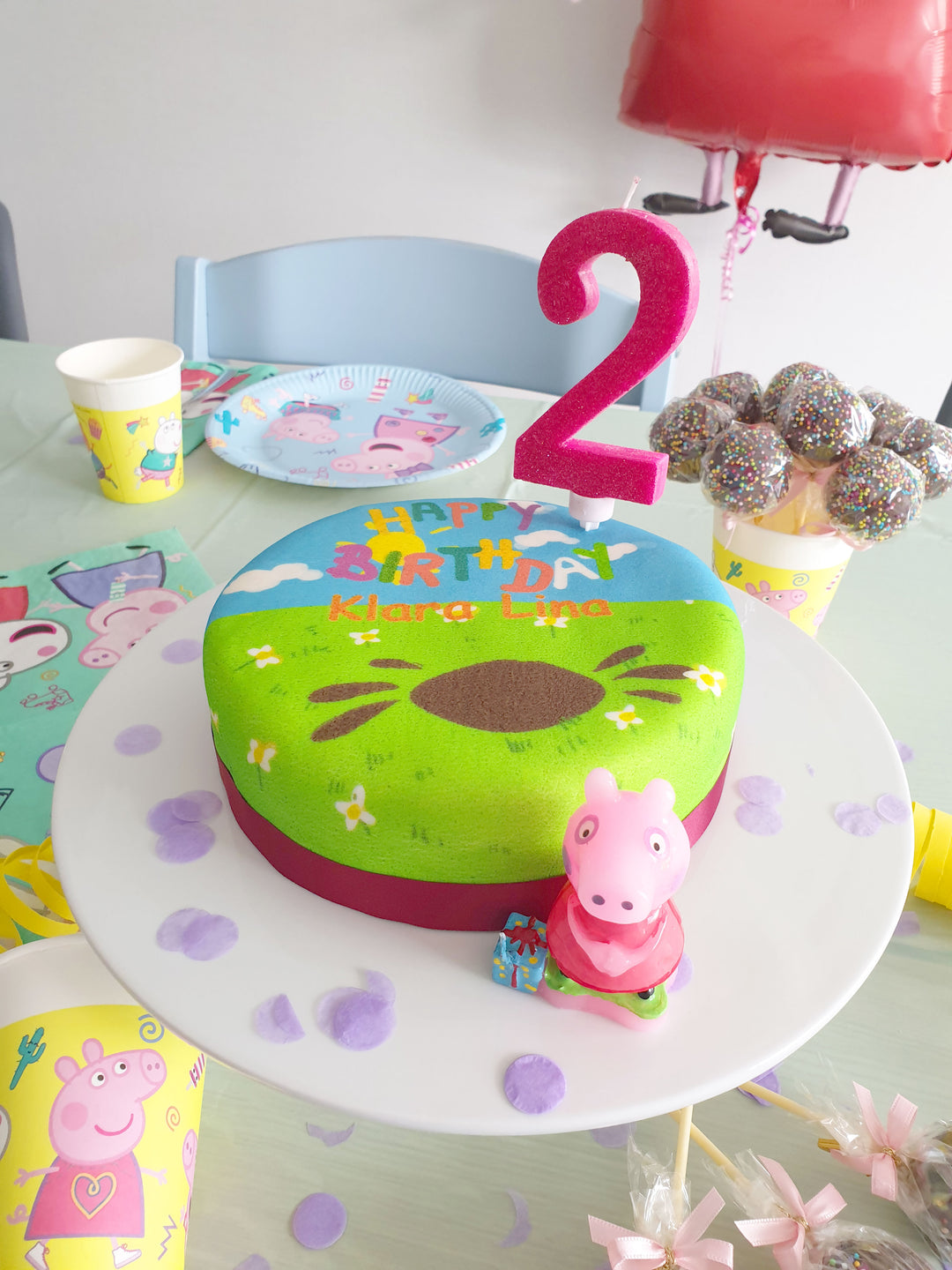 Peppa Wutz Geburtstagstorte