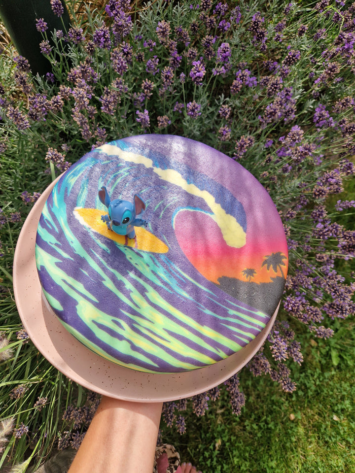 Stitch® auf Surfer-Torte