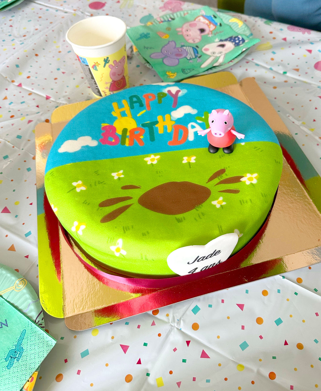 Peppa Wutz Geburtstagstorte