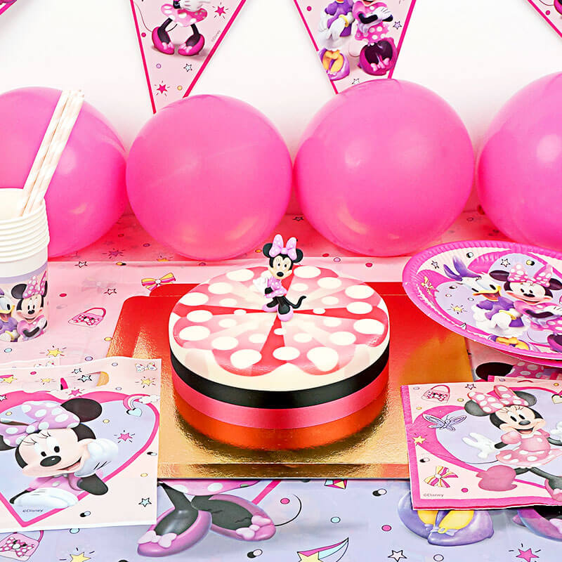 Minnie Maus® Partyset - inkl. Torte