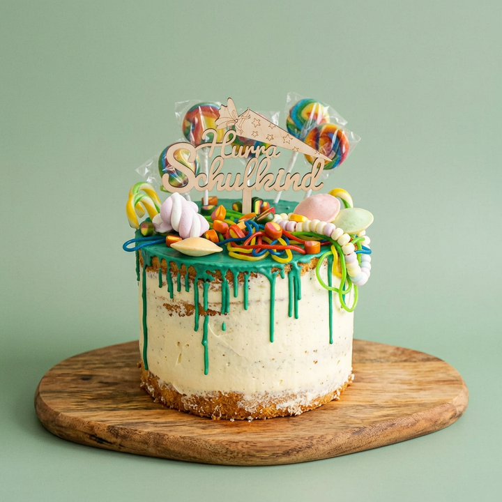 Naked Cake Einschulung