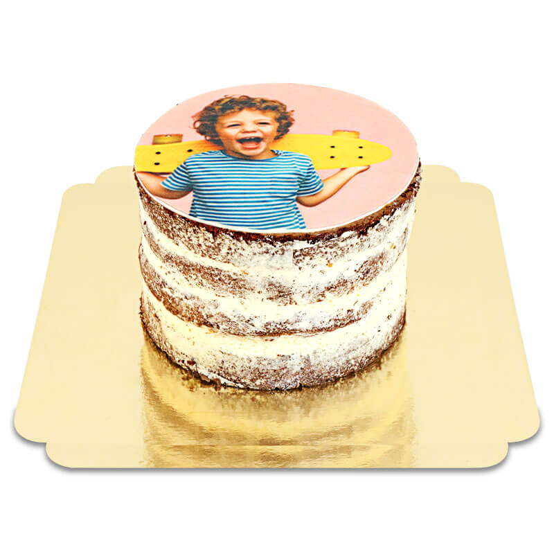 Foto-Naked-Cake Schoko-Vanille